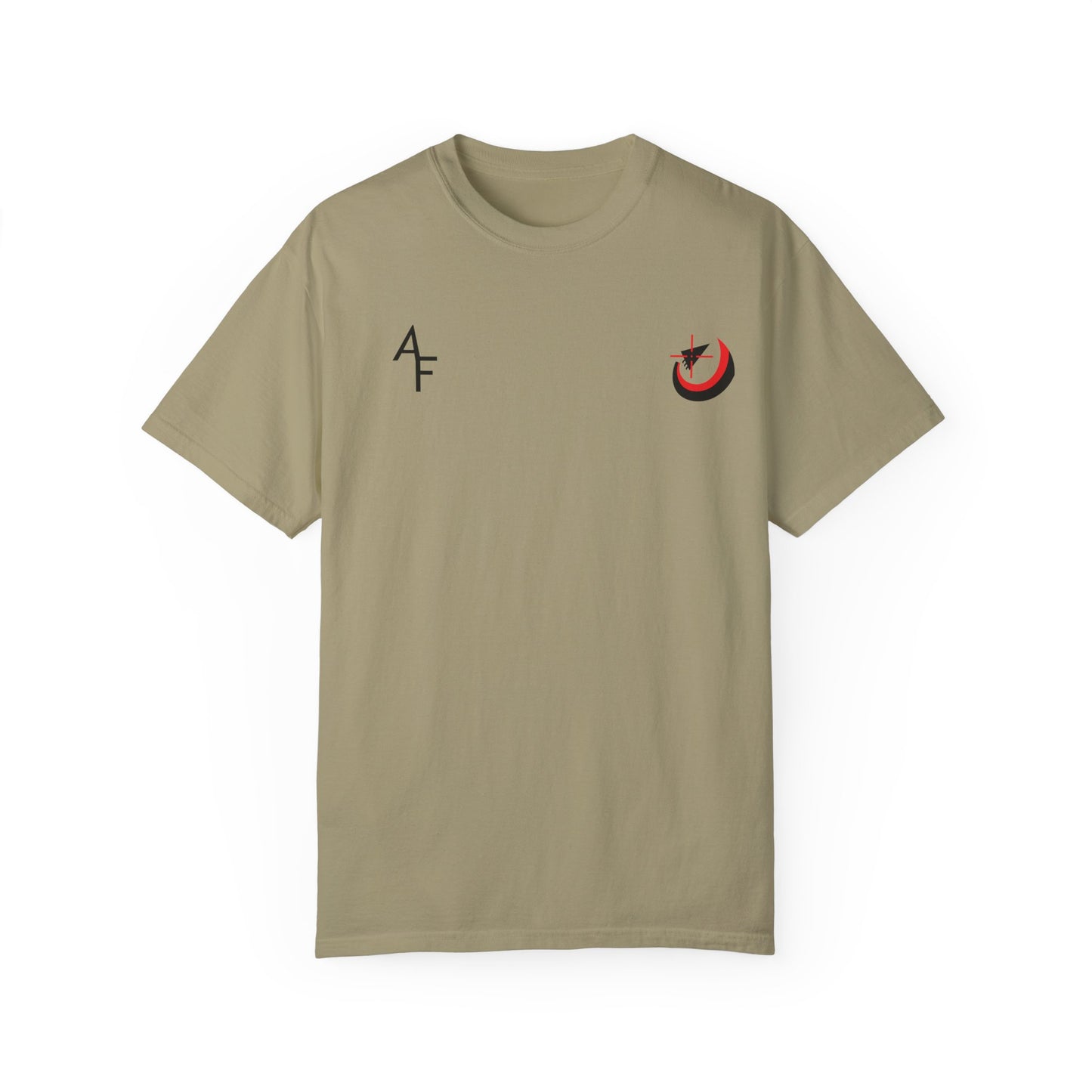 Unisex Garment-Dyed T-Shirt - Vintage Military Style with Callsign 'Ambush'